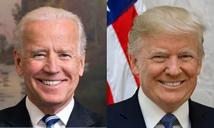 Ông Trump và ông Biden hẹn ăn trưa