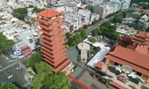 Tôn trí xá lợi trái tim Bồ tát Thích Quảng Đức ở tháp cao 63 m