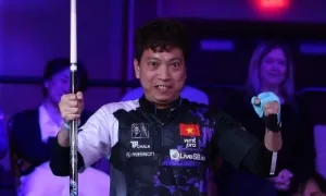 Cơ thủ Quốc Hoàng vào vòng 1/8 US Open Cơ thủ Quốc Hoàng vào vòng 1/8 US Open